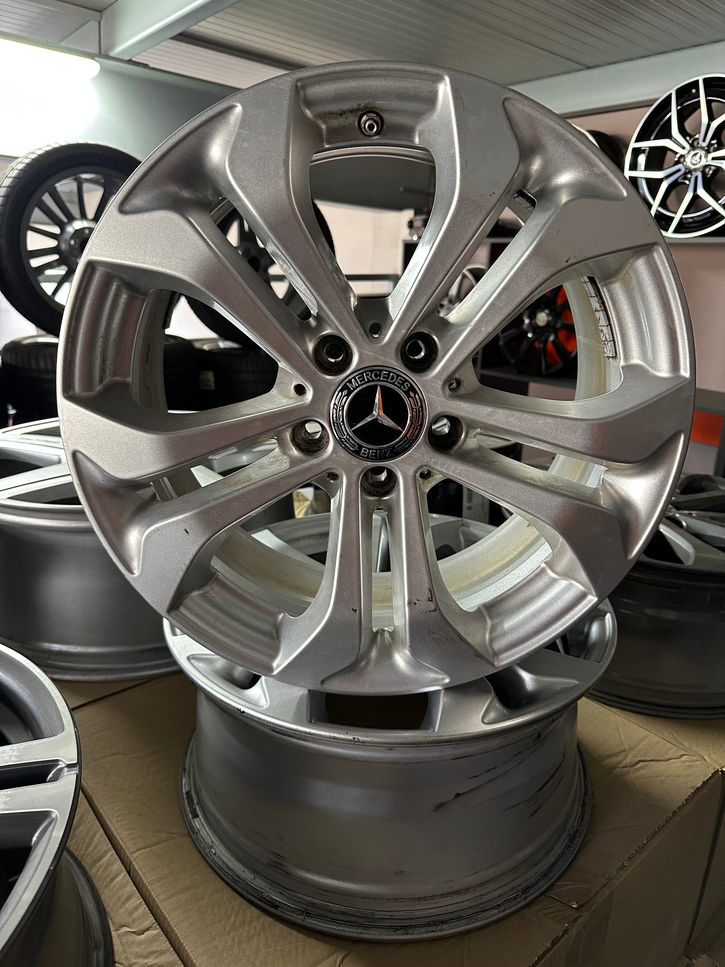 Оригинални Mercedes GLC Klasse W253 17 Zoll Мерцедес ГЛЦ Класа W253 Алуминиеви джанти 17 цола 7,5J ET36 А2534010600