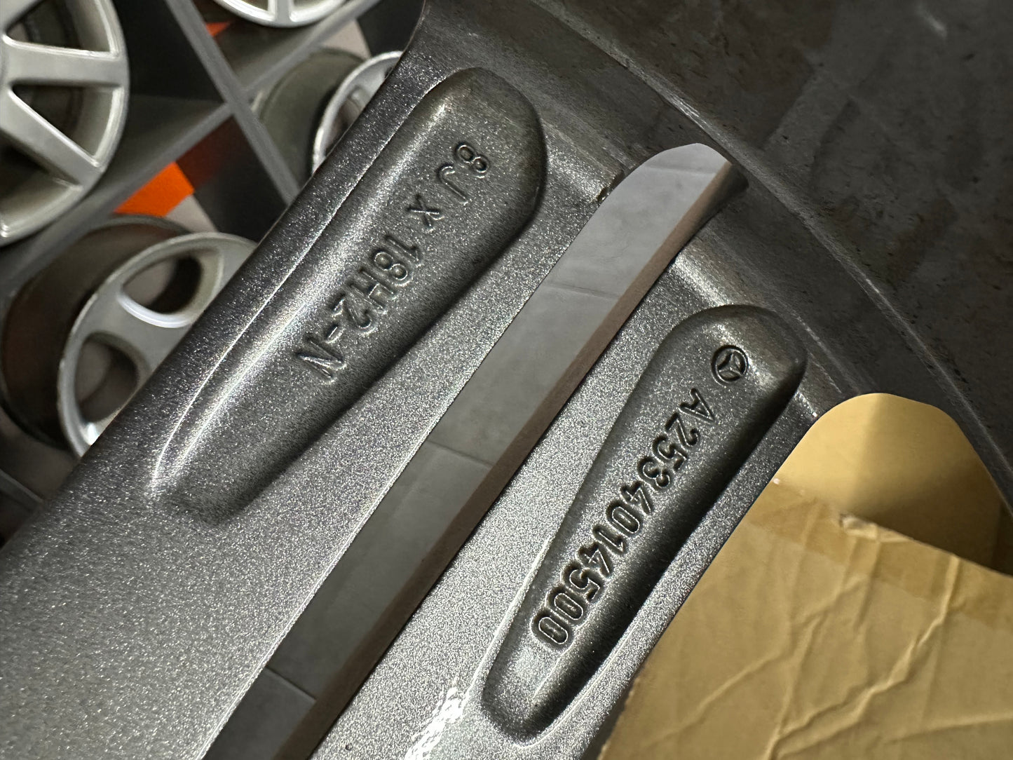 Оригинални Mercedes GLC Klasse W253 18 Zoll Мерцедес ГЛЦ Класа W253 Алуминиеви джанти 18 цола 8J ET38 A2534014500