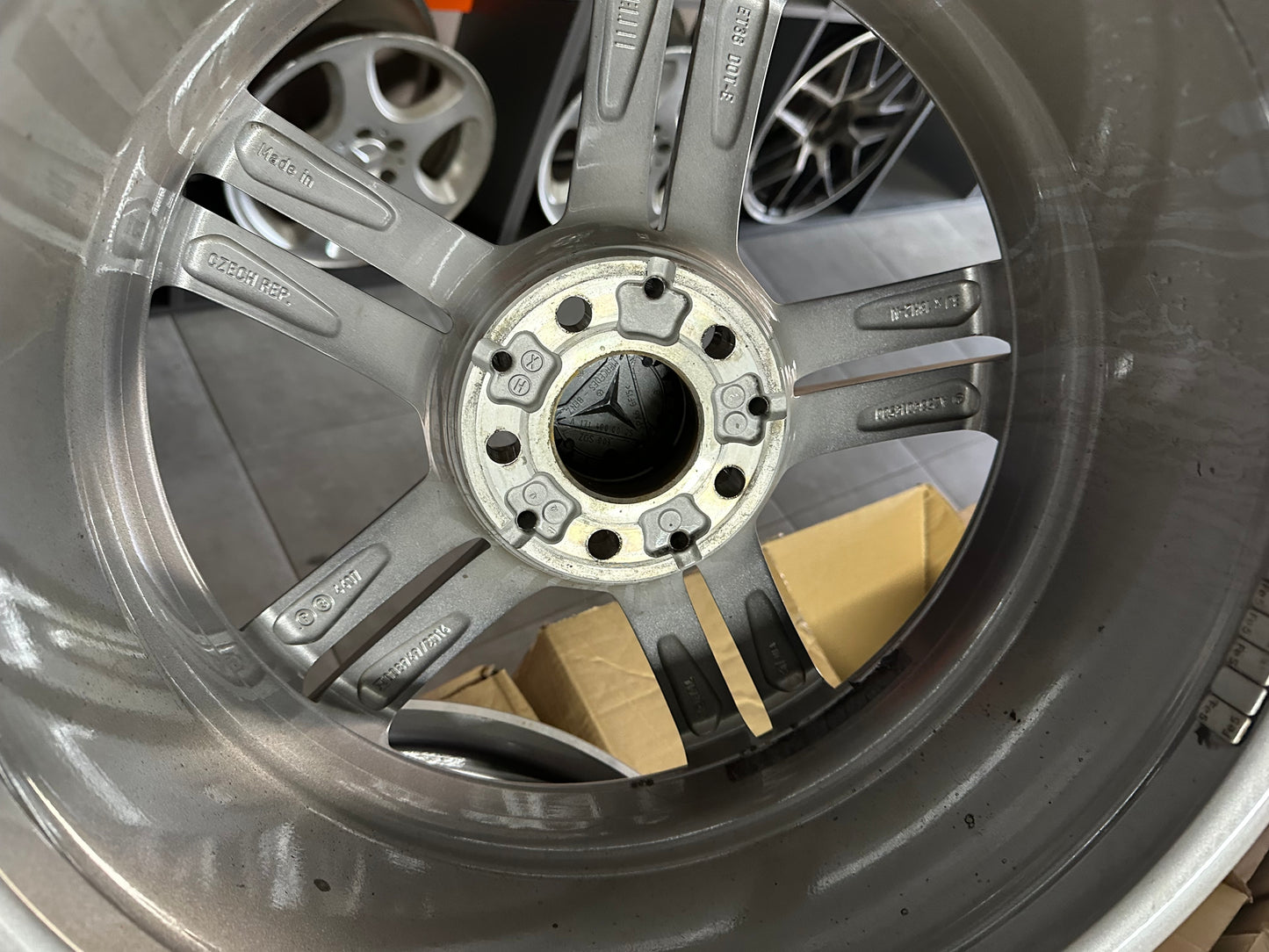 Оригинални Mercedes GLC Klasse W253 18 Zoll Мерцедес ГЛЦ Класа W253 Алуминиеви джанти 18 цола 8J ET38 A2534014500