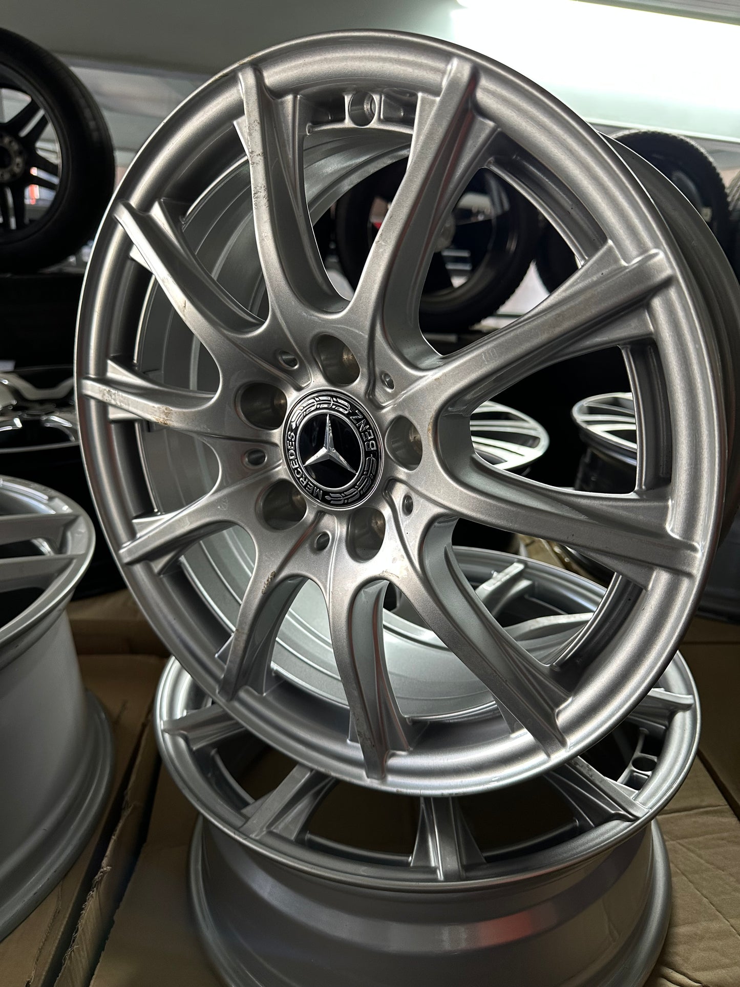 Оригинални Mercedes C Klasse W205 16 Zoll Мерцедес Ц Класа W205 Алуминиеви джанти 16 цола 6,5J ET38