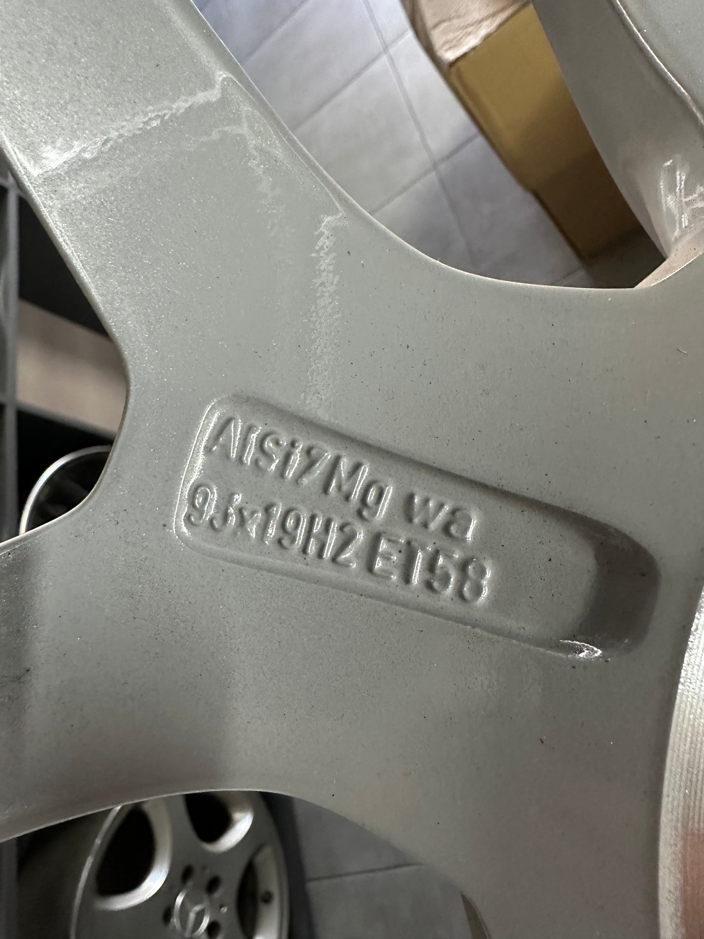 Оригинални Mercedes 9J ET58 AMG 19 Zoll ML GLE W166 Мерцедес МЛ ГЛЕ W166 AMG Алуминиеви джанти 19 цола