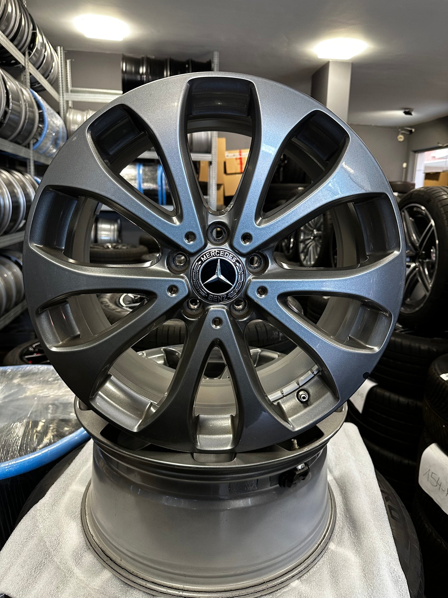 Оригинални Mercedes GLC Klasse W253 18 Zoll Мерцедес ГЛЦ Класа W253 Алуминиеви джанти 18 цола 8J ET38 A2534011500