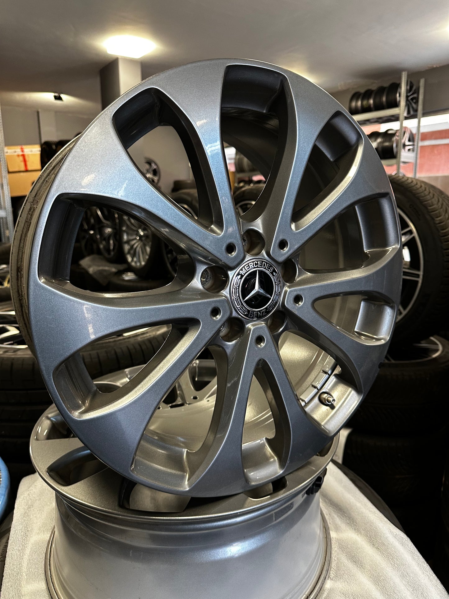 Оригинални Mercedes GLC Klasse W253 18 Zoll Мерцедес ГЛЦ Класа W253 Алуминиеви джанти 18 цола 8J ET38 A2534011500