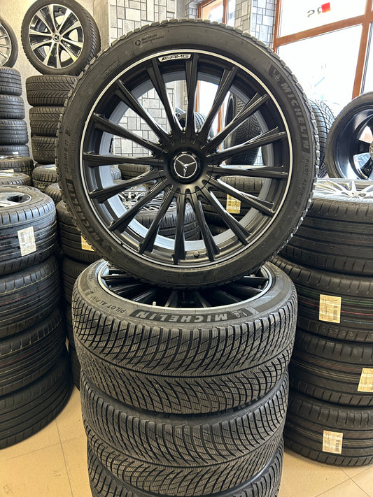 Оригинал Mercedes S63 AMG W223 V223 21 Zoll Мерцедес С63 AMG W223 V223 21 цола AMG Алуминиеви джанти летен комплект летни гуми