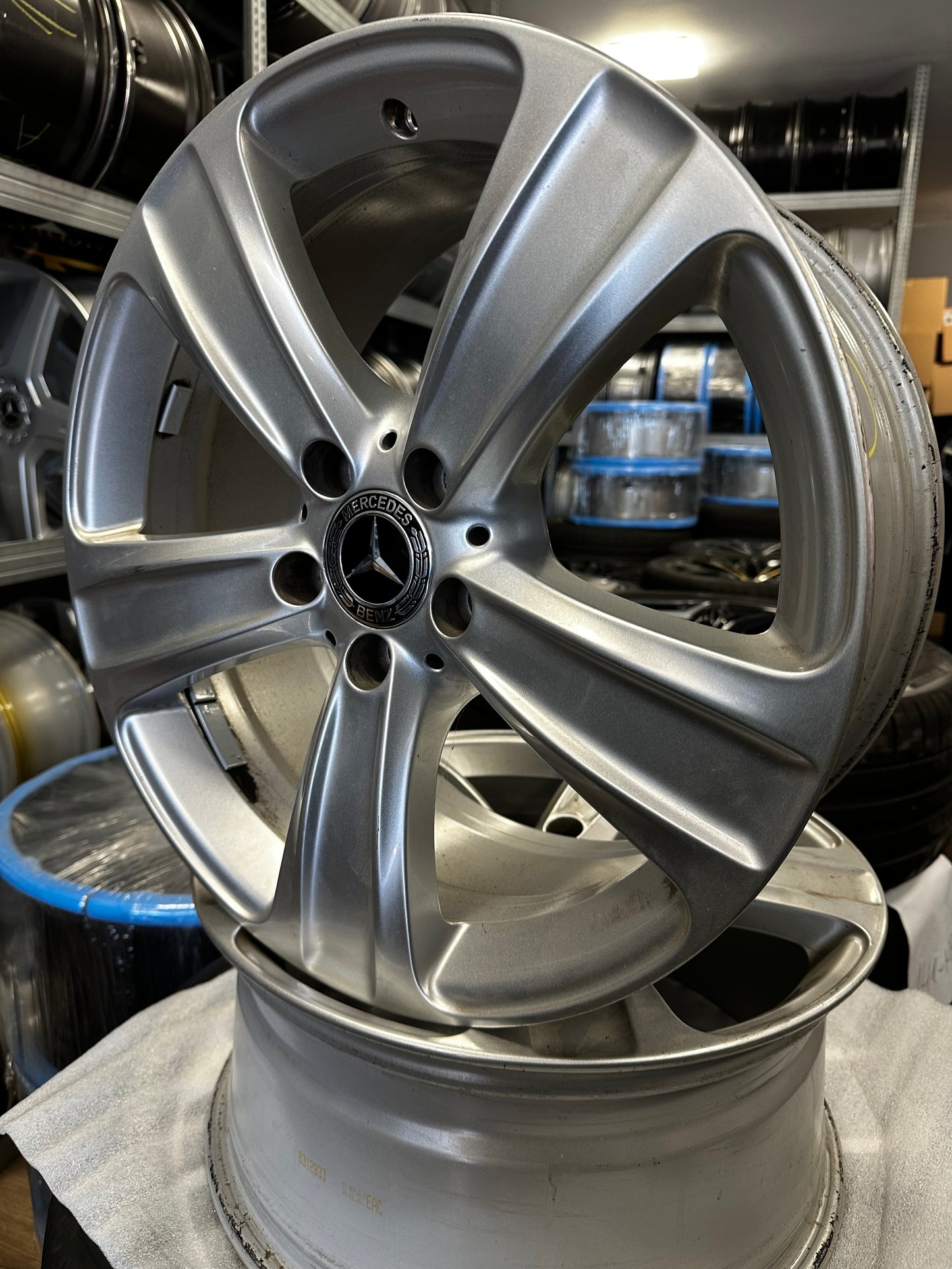 Оригинални Mercedes GLC Klasse W253 18 Zoll Мерцедес ГЛЦ Класа W253 Алуминиеви джанти 18 цола 8J ET38 A2534010800