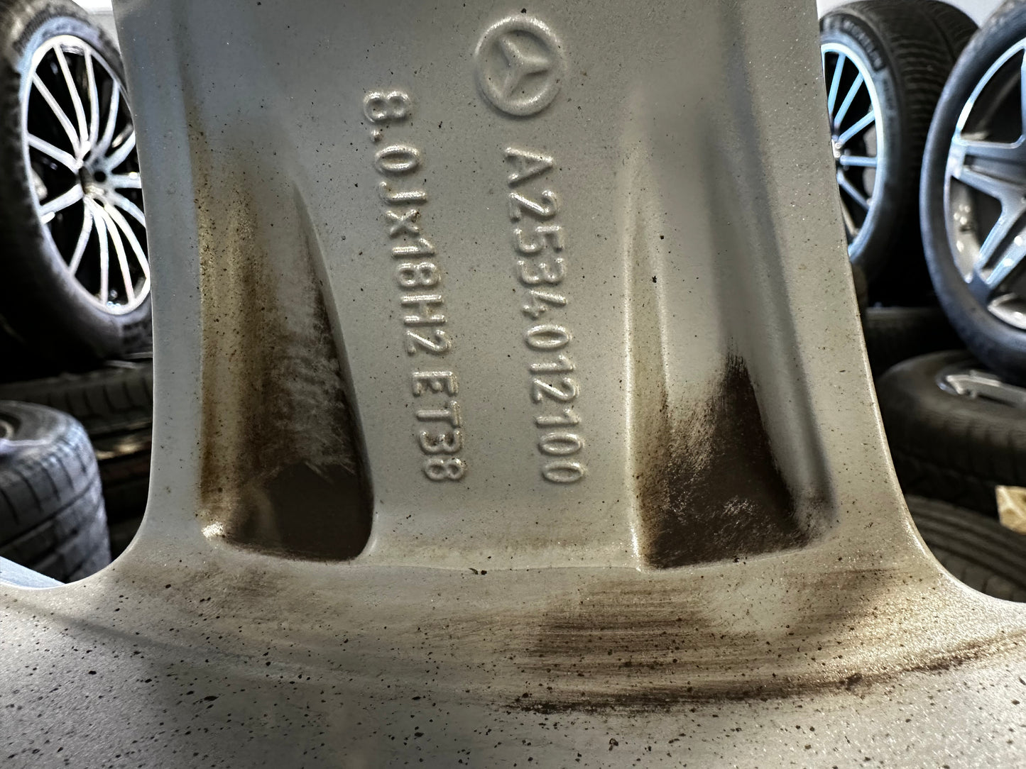 Оригинални Mercedes GLC Klasse W253 18 Zoll Мерцедес ГЛЦ Класа W253 Алуминиеви джанти 18 цола 8J ET38 A2534010800