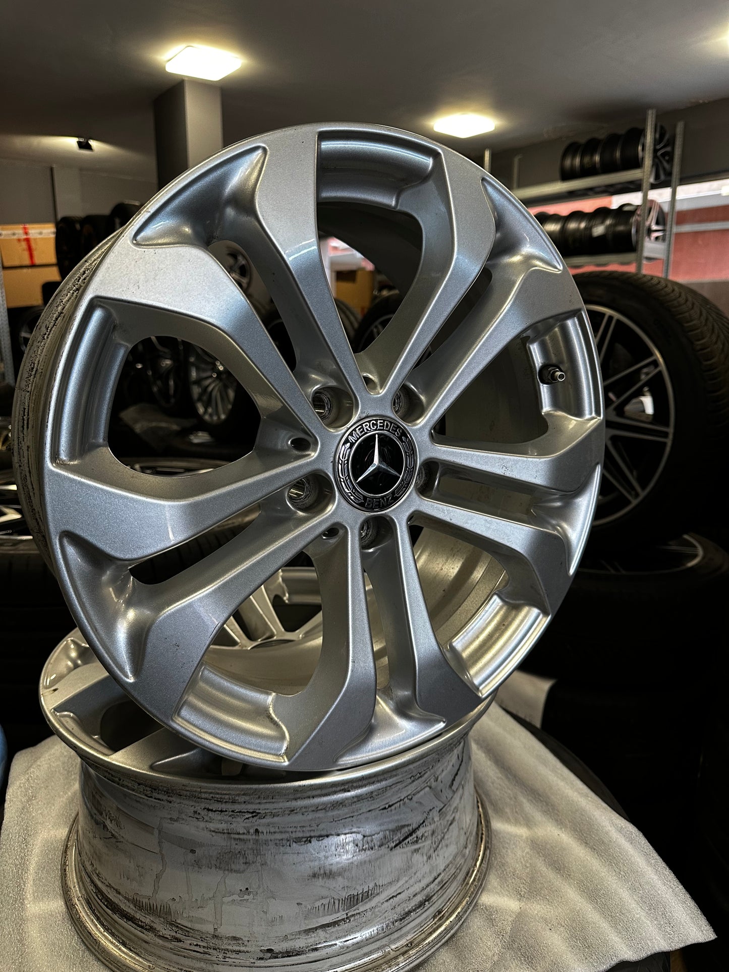 Оригинални Mercedes GLC Klasse W253 17 Zoll Мерцедес ГЛЦ Класа W253 Алуминиеви джанти 17 цола 7,5J ET36 A2534010600