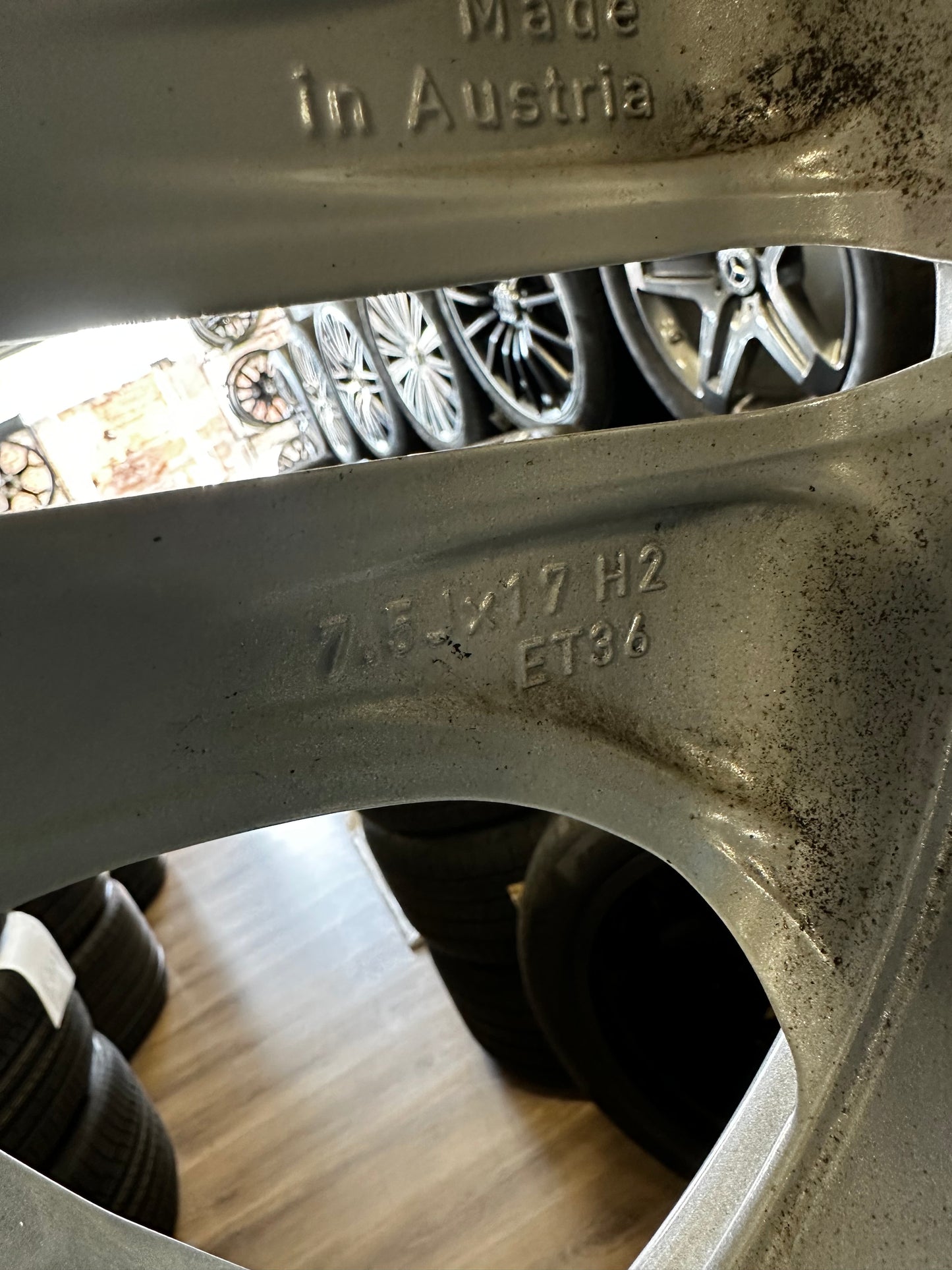 Оригинални Mercedes GLC Klasse W253 17 Zoll Мерцедес ГЛЦ Класа W253 Алуминиеви джанти 17 цола 7,5J ET36 A2534010600