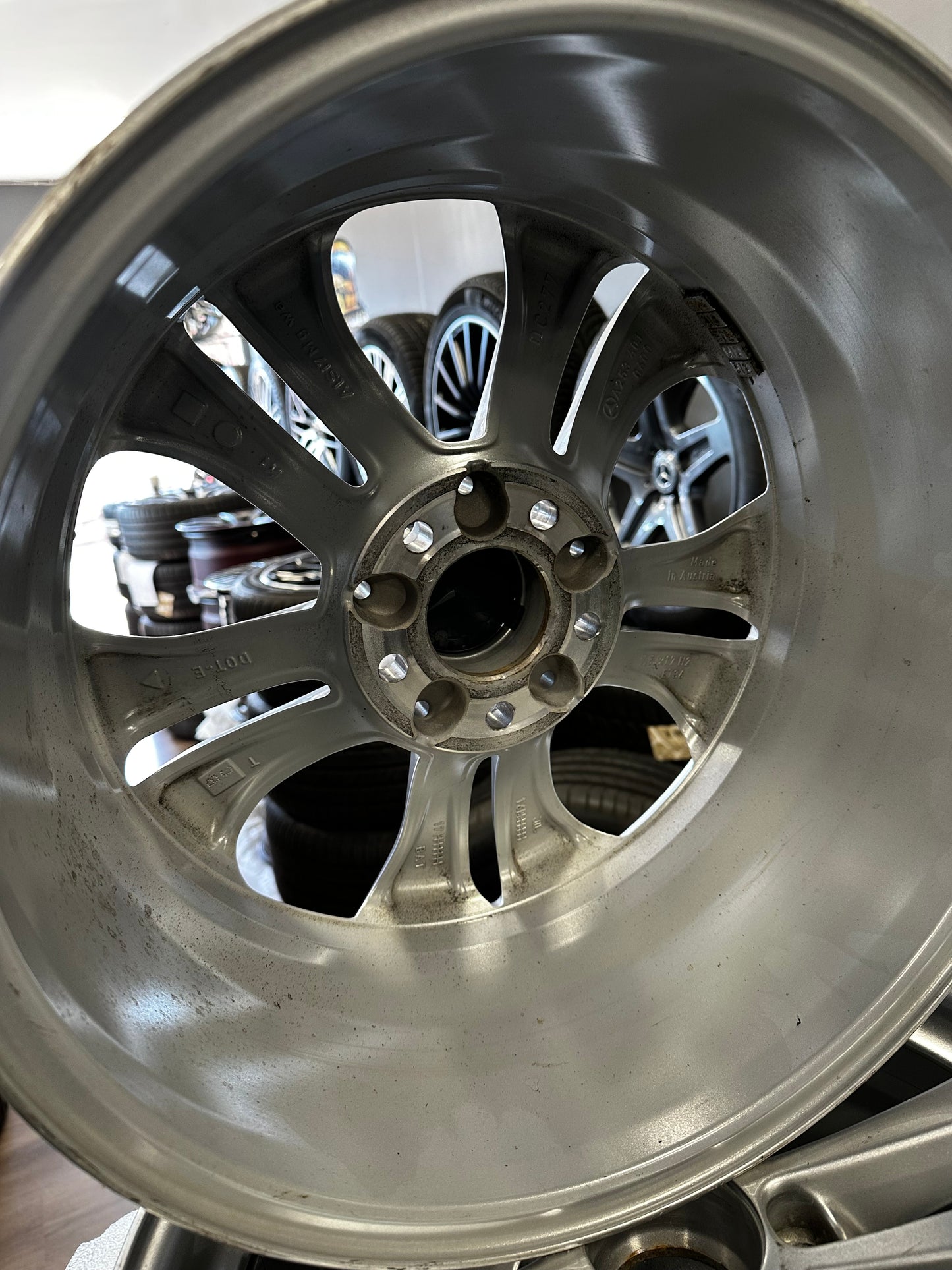 Оригинални Mercedes GLC Klasse W253 17 Zoll Мерцедес ГЛЦ Класа W253 Алуминиеви джанти 17 цола 7,5J ET36 A2534010600