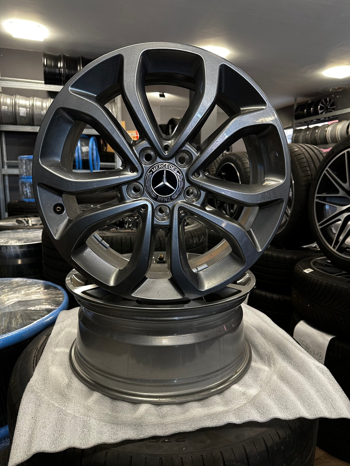 Оригинални Mercedes C Klasse W205 17 Zoll Мерцедес Ц Класа W205 Алуминиеви джанти 17 цола 7J ET48,5  A2054010200