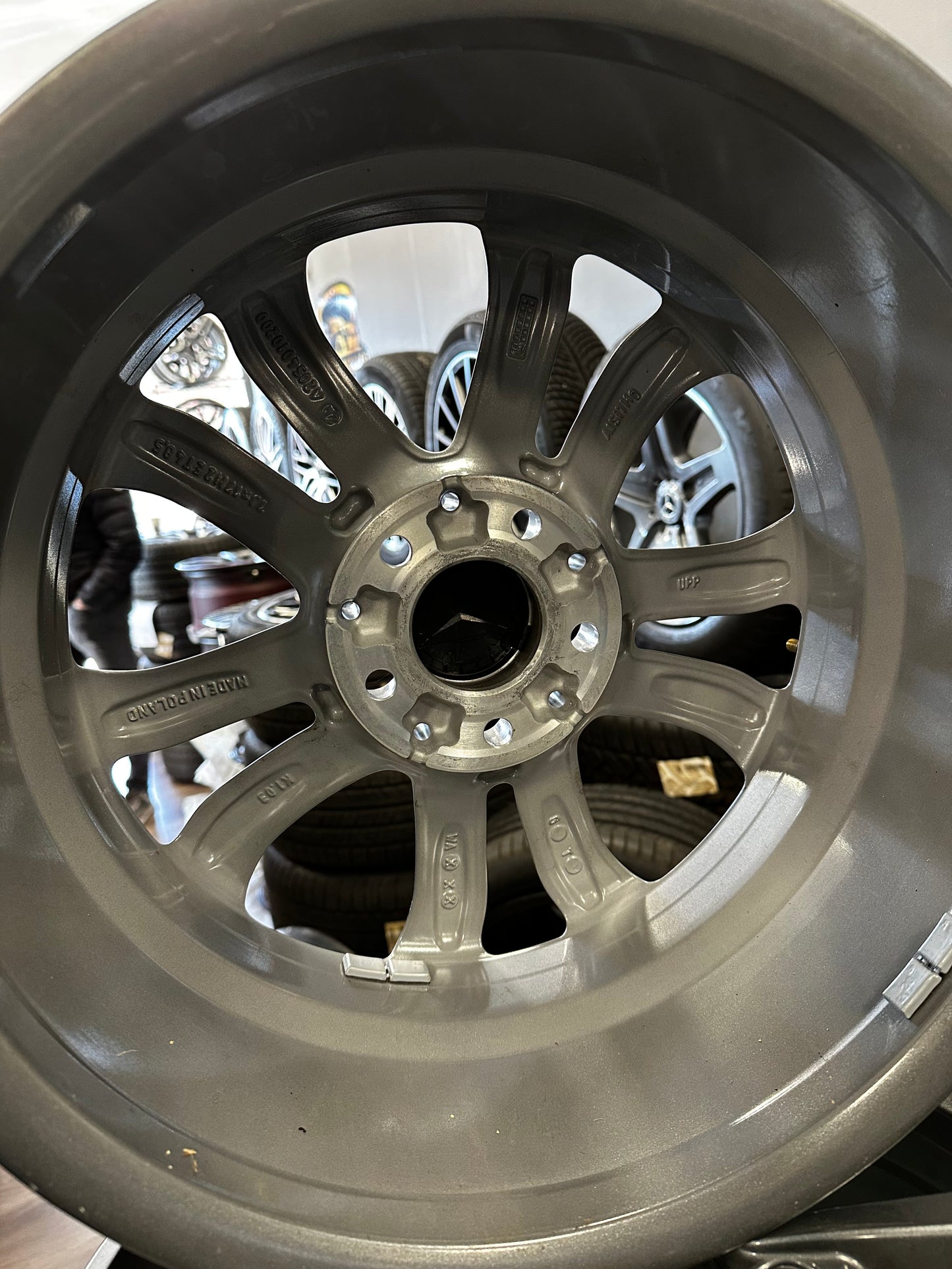 Оригинални Mercedes C Klasse W205 17 Zoll Мерцедес Ц Класа W205 Алуминиеви джанти 17 цола 7J ET48,5  A2054010200