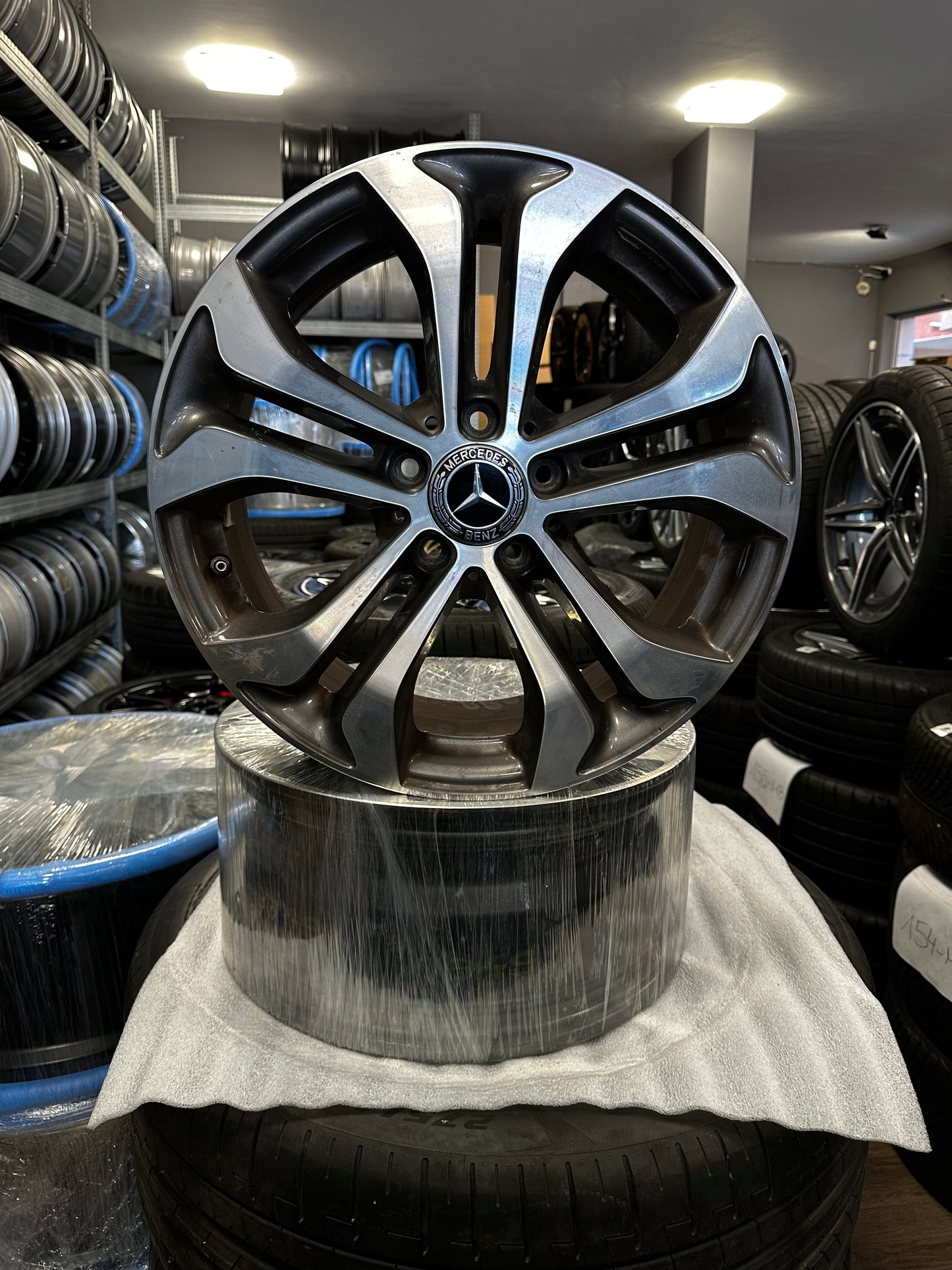 Оригинални Мерцедес GLC Klasse / ГЛЦ Класа W253 Алуминиеви джанти 17 цола 7,5J ET36