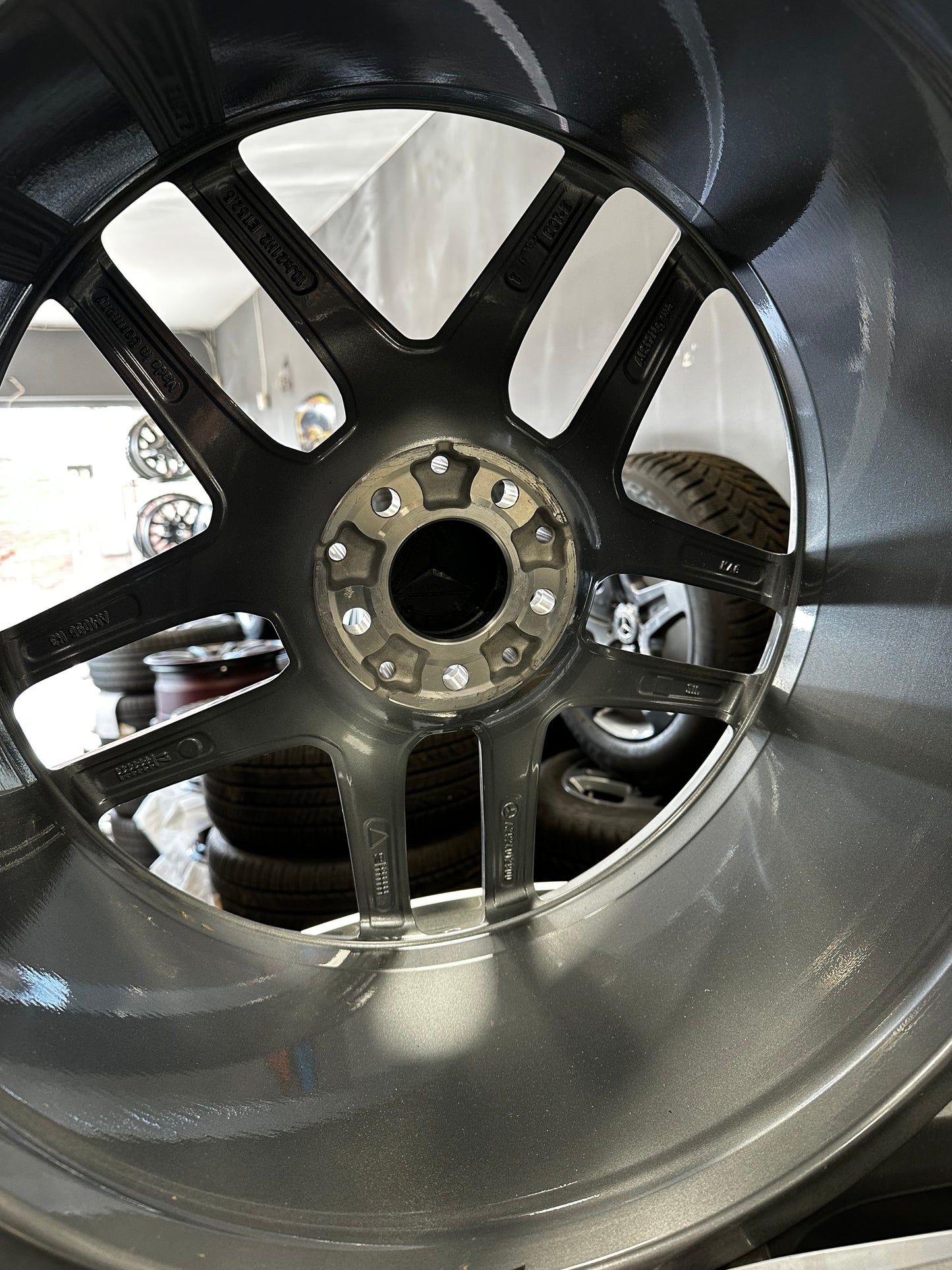 Оригинални като Нови Mercedes GLE Coupe W292 C292 AMG 21 Zoll Мерцедес ГЛЕ Купе W292 C292 AMG Алуминиеви джанти 21 цола A2924012900 A2924011700