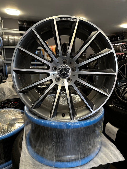 Оригинални Mercedes AMG 21 Zoll W166 X166 GL GLS ML Klasse Мерцедес ГЛ ГЛС МЛ Класа W166 X166 AMG Алуминиеви джанти 21 цола 10J ET46 A1664013200