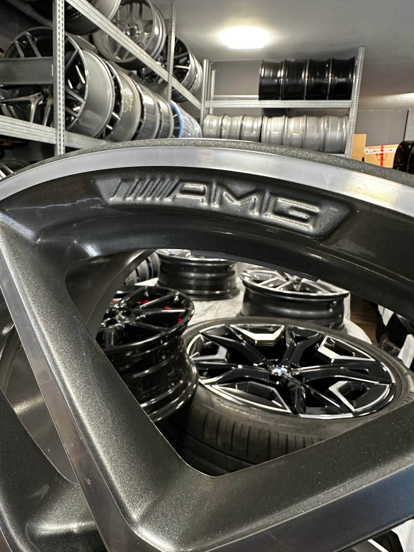 Оригинални Mercedes GLA Klasse W156 X156 AMG 19 Zoll Мерцедес ГЛА Класа W156 Алуминиеви АМГ джанти 19 цола 8J ET43,7 A1564013000