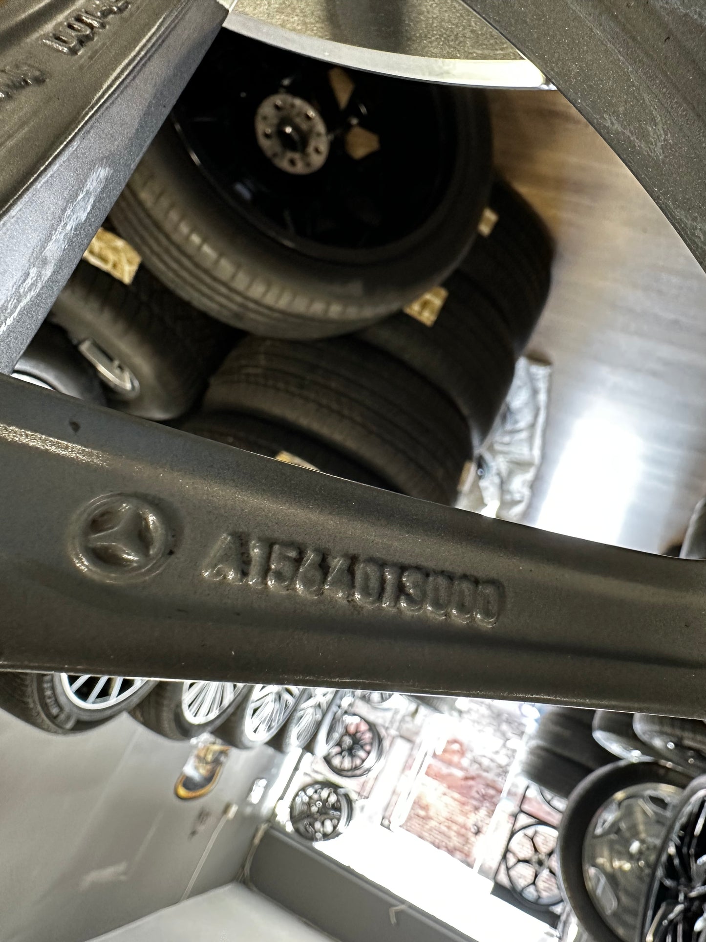 Оригинални Mercedes GLA Klasse W156 X156 AMG 19 Zoll Мерцедес ГЛА Класа W156 Алуминиеви АМГ джанти 19 цола 8J ET43,7 A1564013000