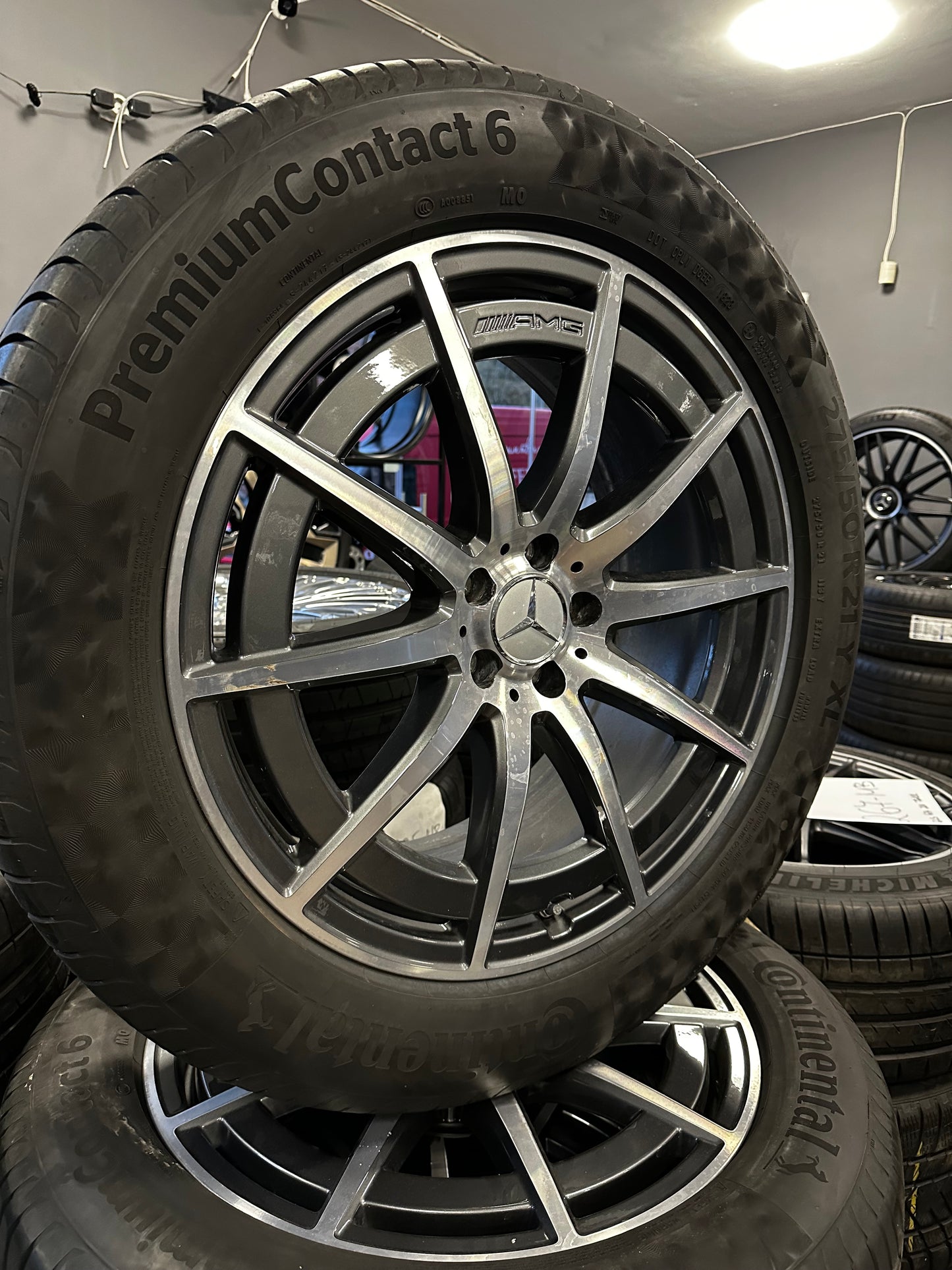 Оригинал като нови Mercedes GLS 63 AMG X167 W167 21 Zoll Мерцедес ГЛС 63 AMG X167 W167 21 цола джанти летен комплект летни гуми