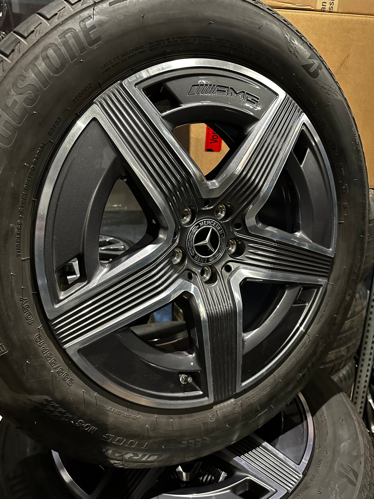 Оригинал Mercedes GLC Klasse W254 X254 AMG 19 Zoll Мерцедес Глц класа W254 X254 C254 19 цола АМГ джанти летен комплект летни гуми