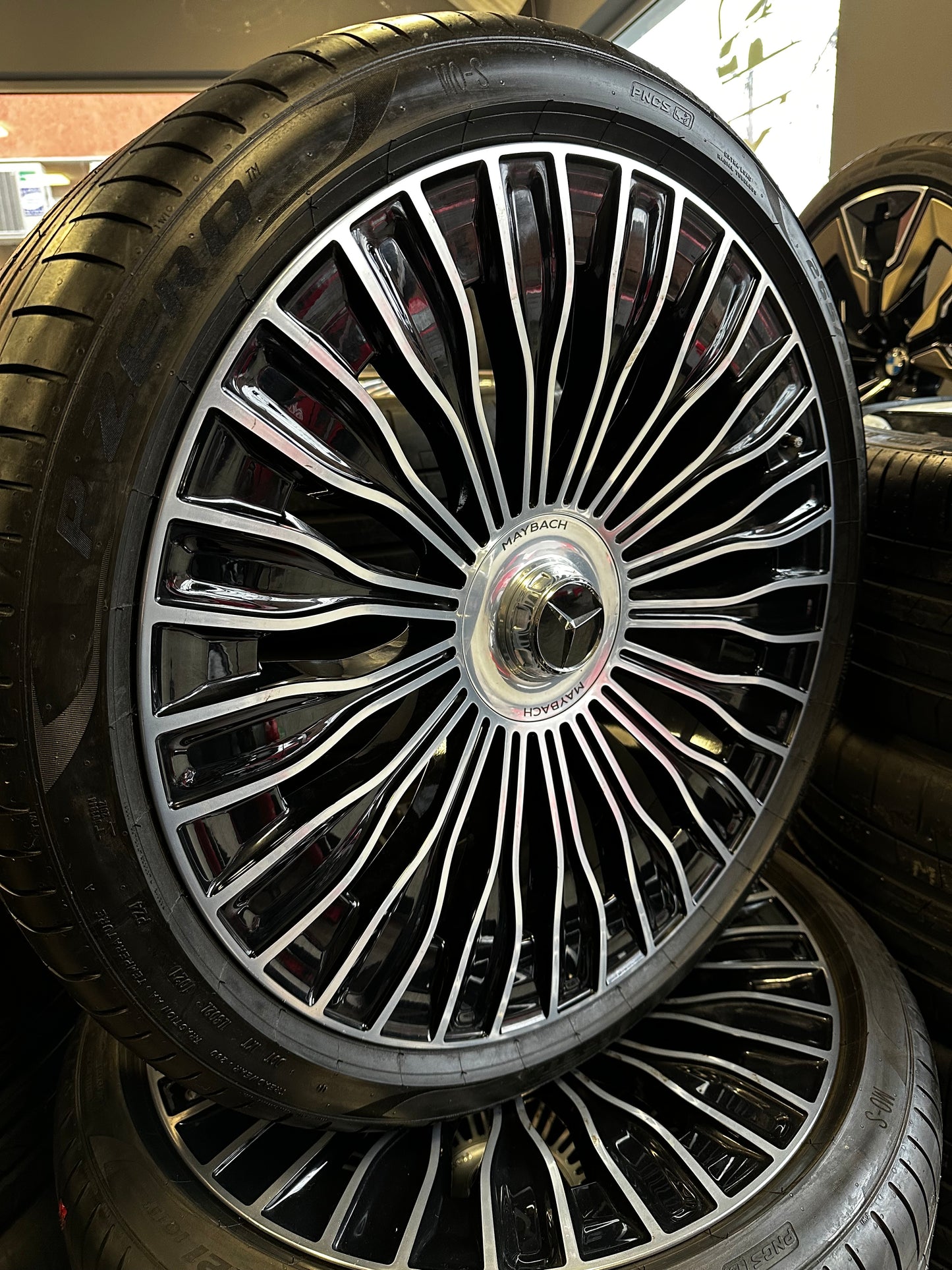 Оригинал като Нови Mercedes S Klasse Maybach W223 V223 21 Zoll Мерцедес С Класа Майбах 21 цола джанти летен комплект летни гуми