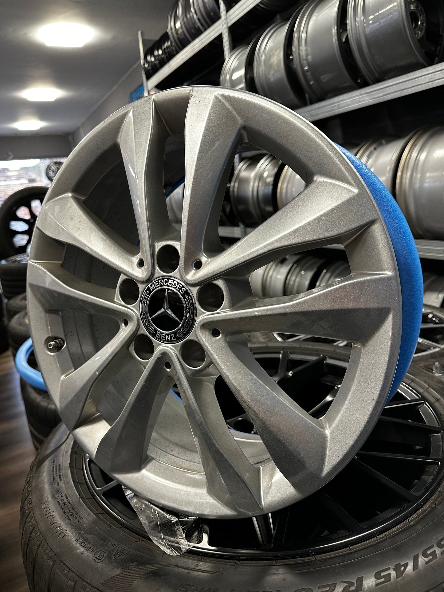 Оригинални Mercedes C Klasse W205 17 Zoll Мерцедес Ц Класа W205 Алуминиеви джанти 17 цола 7J ET48,5