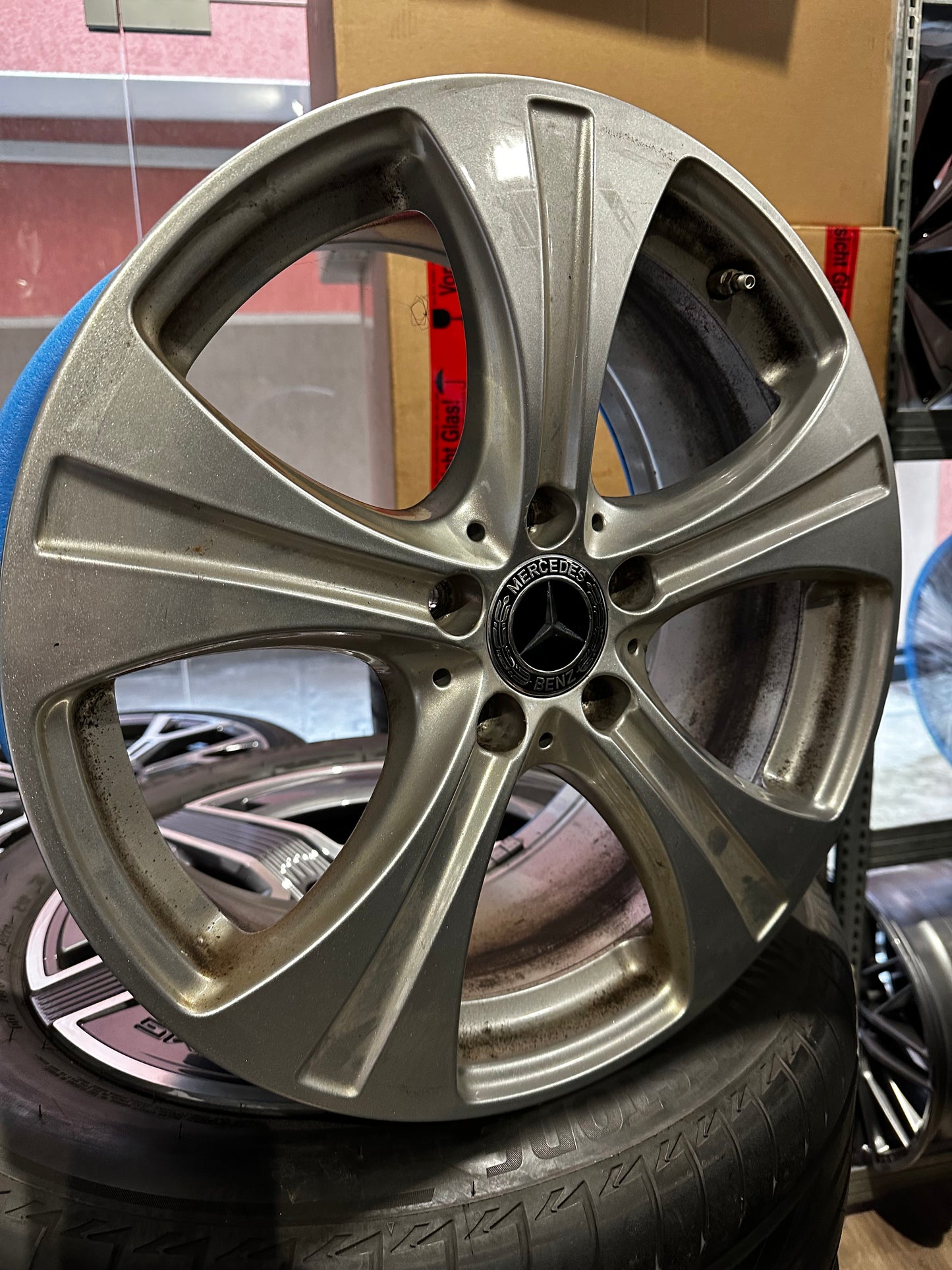 Оригинални Mercedes GLC Klasse W253 18 Zoll Мерцедес ГЛЦ Класа W253 Алуминиеви джанти 18 цола 8J ET38 A2534010800