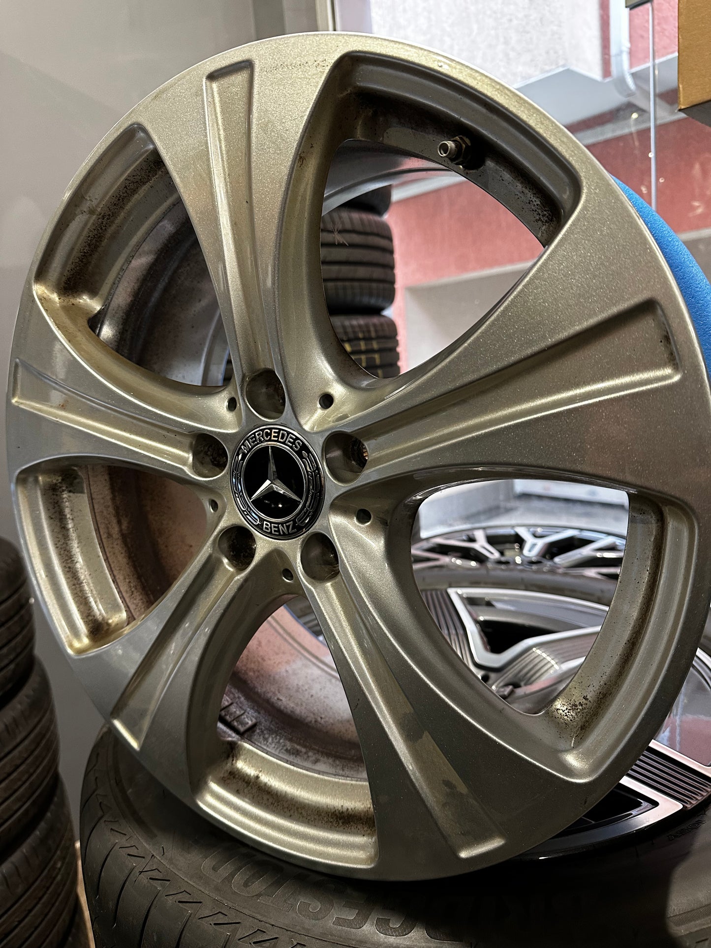 Оригинални Mercedes GLC Klasse W253 18 Zoll Мерцедес ГЛЦ Класа W253 Алуминиеви джанти 18 цола 8J ET38 A2534010800