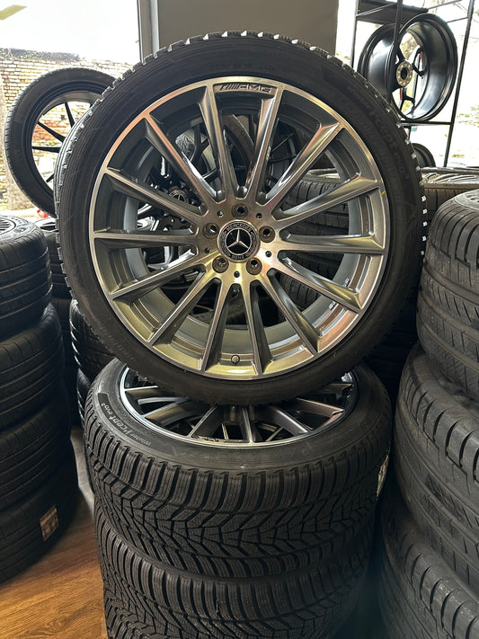 Оригинал Нови Mercedes S Klasse 20 Zoll AMG W223 V223 Мерцедес 20 цола AMG джанти зимен комплект зимни гуми