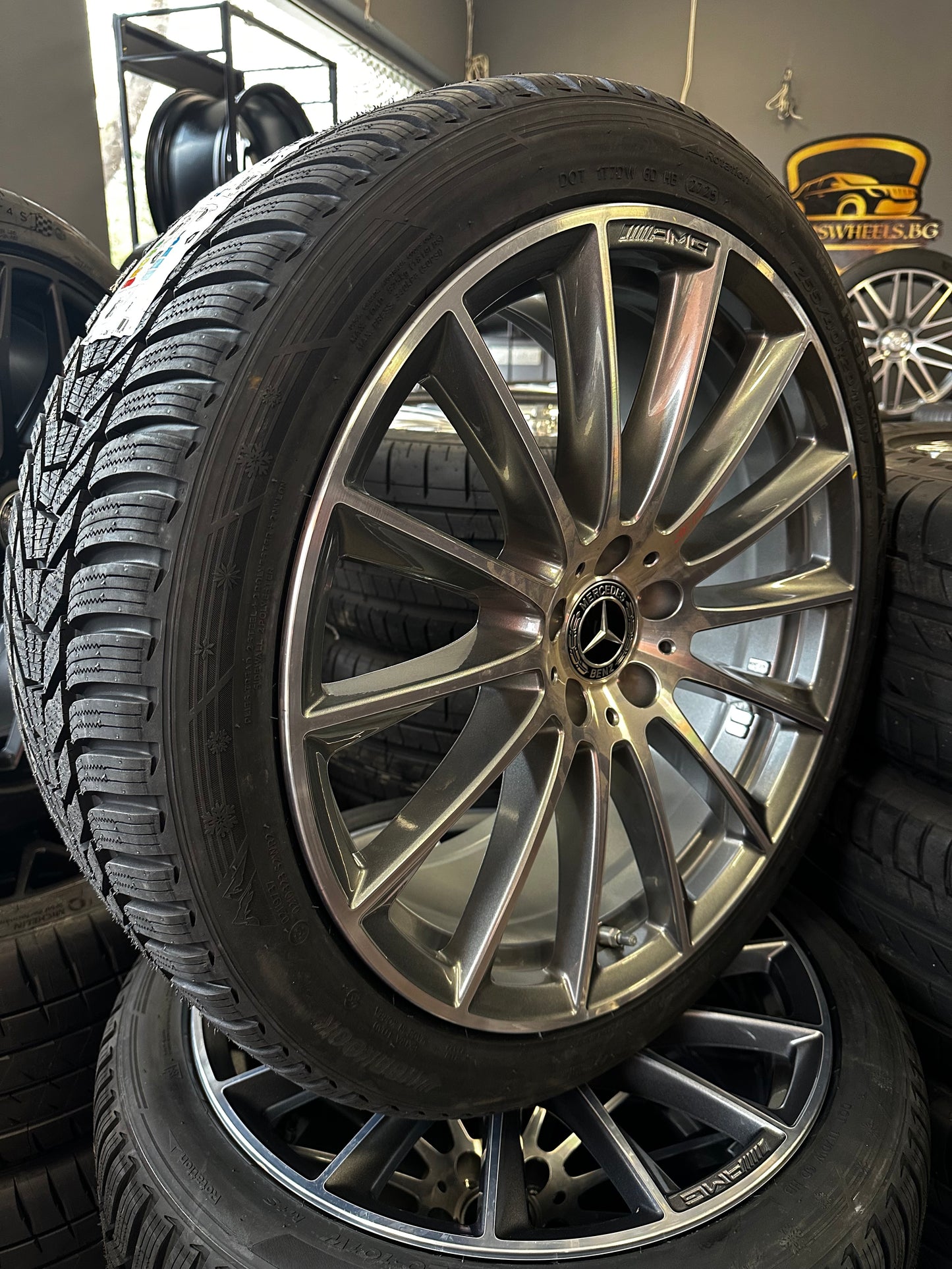 Оригинал Нови Mercedes S Klasse 20 Zoll AMG W223 V223 Мерцедес 20 цола AMG джанти зимен комплект зимни гуми