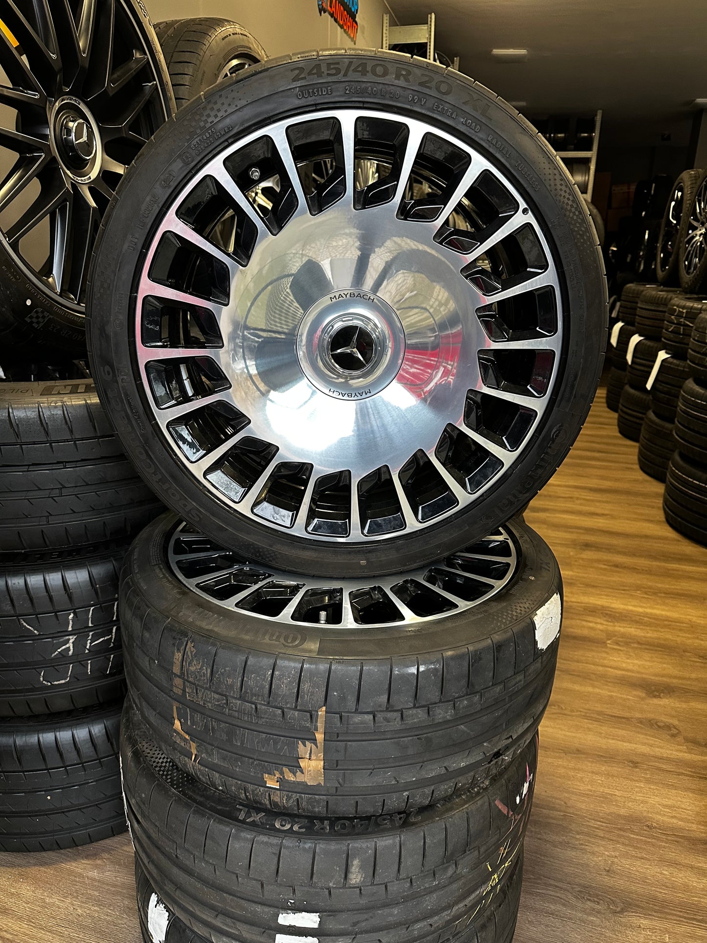 Оригинал Mercedes S Klasse Maybach 20 Zoll W222 W217 Coupe Мерцедес С Класа Майбах W222 W217 Купе 20 цола джанти летен комплект летни гуми