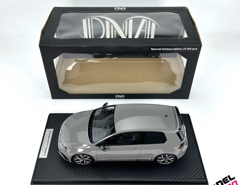 Volkswagen Golf 7 GTi Clubsport S nardo grey Limitiert 150pcs 1:18 DNA Collection Фолксваген Голф 7 Лимитирана 150 броя