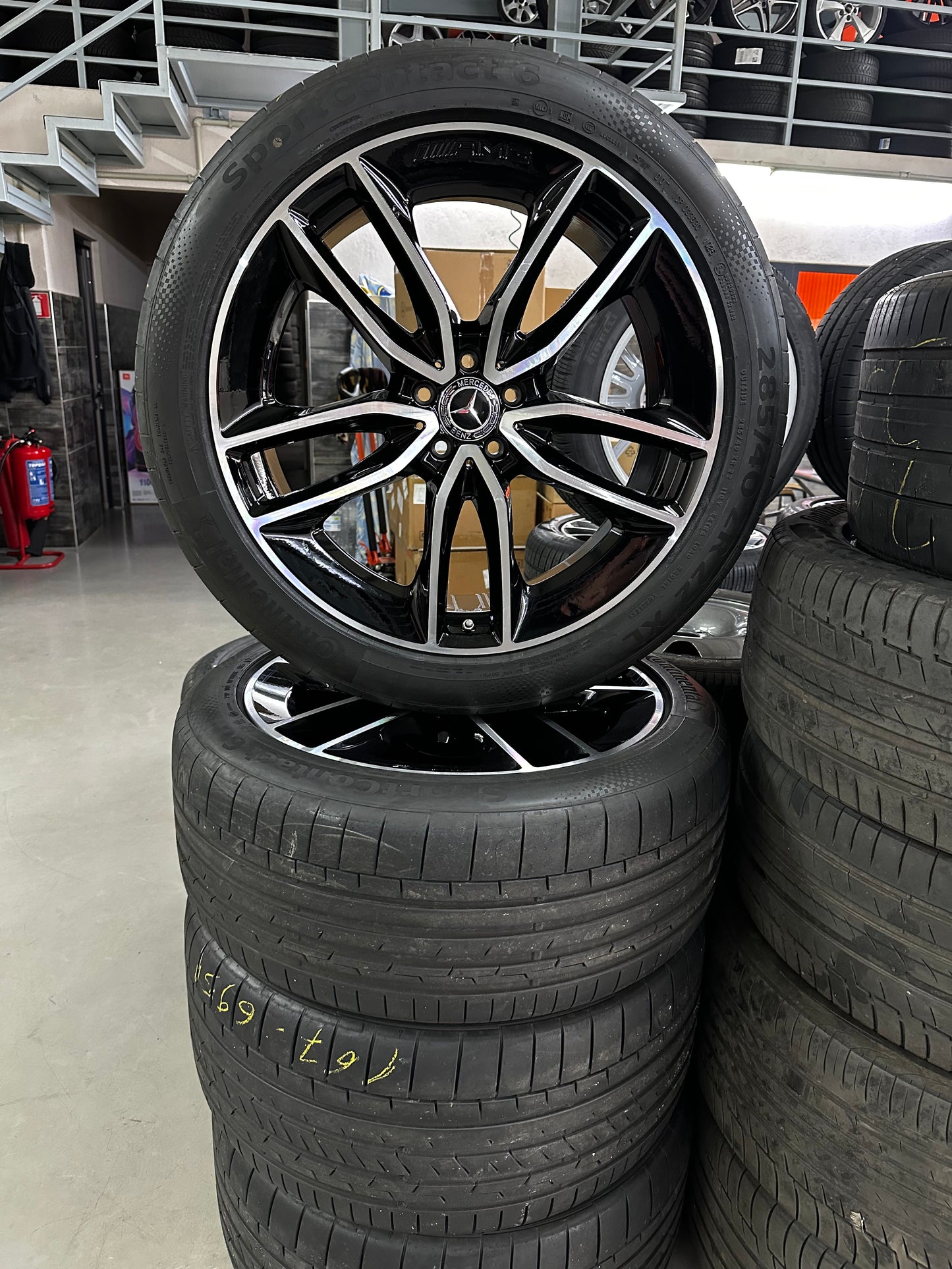 Оригинал Mercedes GLE AMG V167 C167 22 Zoll Мерцедес ГЛЕ 22 цола джанти летен комплект летни гуми