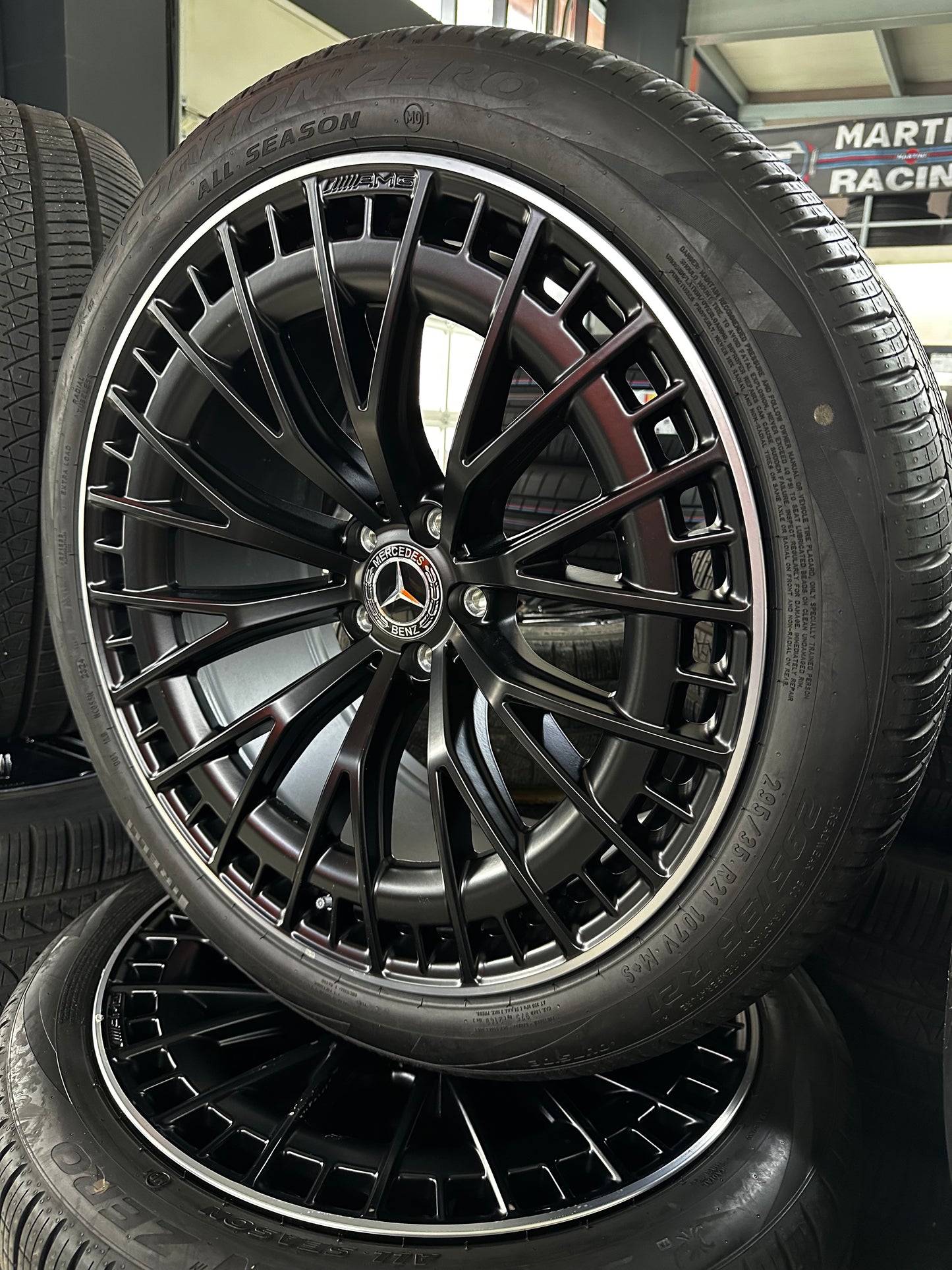 Оригинал като Нови Mercedes GLC43 GLC63 AMG W254 21 Zoll Мерцедес Глц43 Глц63 АМГ класа W254 X254 C254 21 цола джанти летен зимен комплект летни зимни гуми