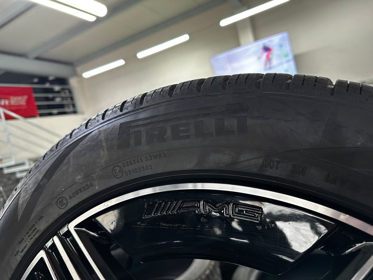 Оригинал като нови Mercedes GLE V167 C167 AMG 21 Zoll Мерцедес ГЛЕ 21 цола AMG джанти летен зимен комплект летни зимни гуми