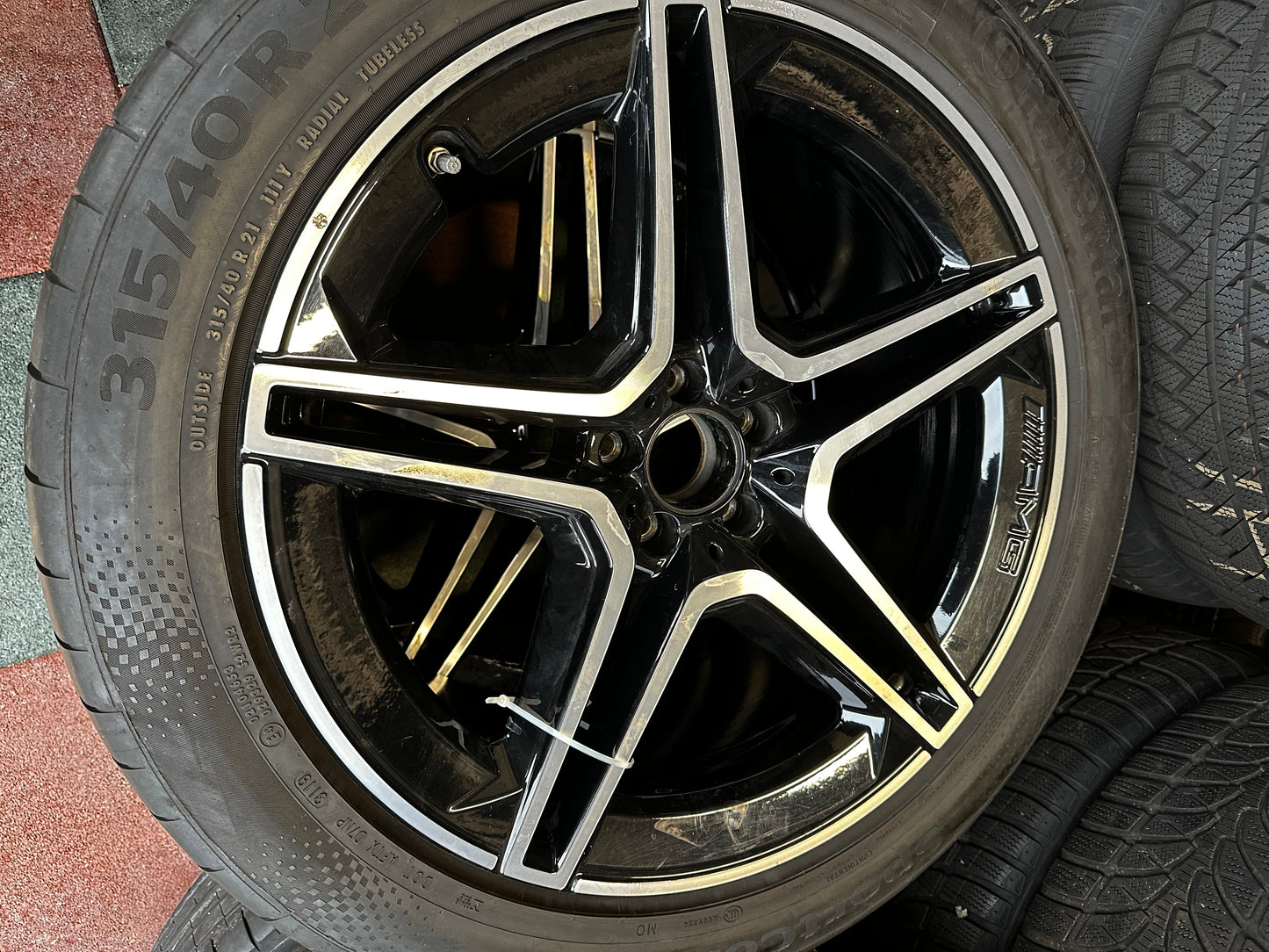 Оригинал Mercedes GLS X167 W167 21 Zoll AMG Мерцедес ГЛС 21 цола АМГ джанти летен комплект летни гуми