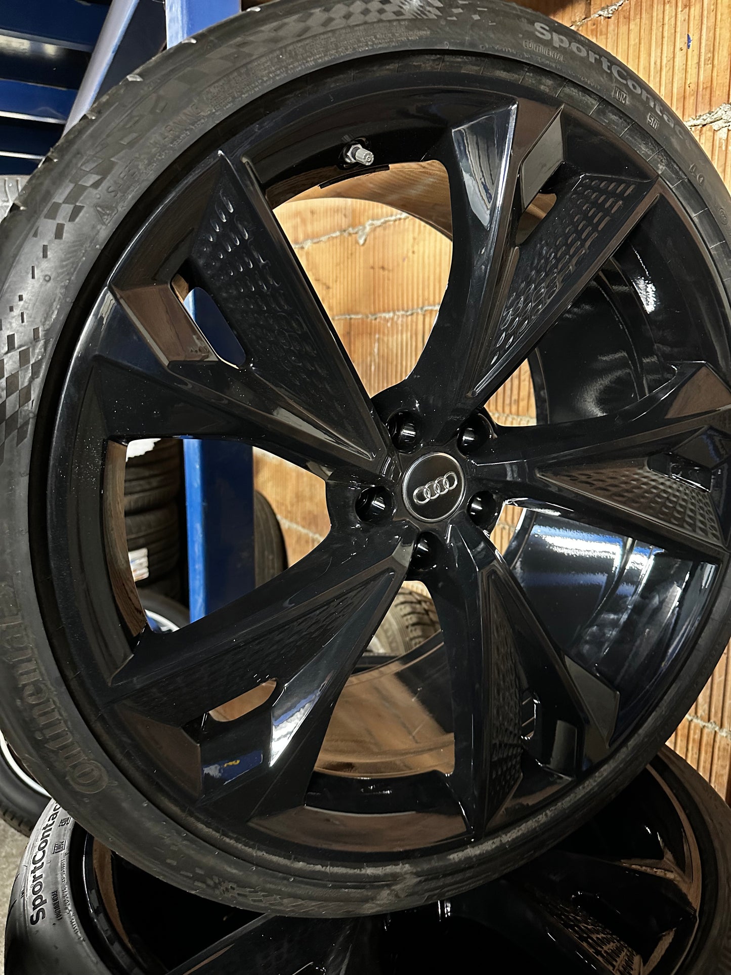 Като Нови Audi RS6 RS7 4K C8 22 Zoll Ауди RS6 RS7 РС7 РС6 4К Ц8 Алуминиеви джанти 22 цола летен комплект летни Гуми