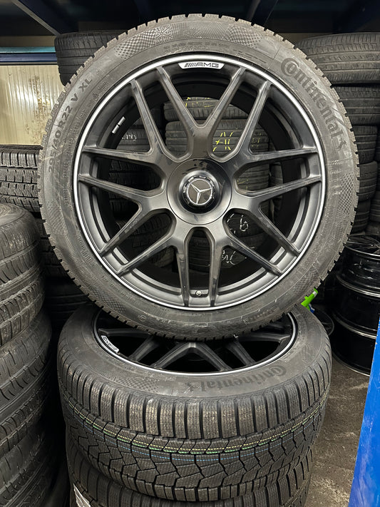 Нови Оригинал Mercedes G63 AMG G klasse 22 Zoll  Г класа W463 22 цола AMG джанти зимен комплект зимни гуми