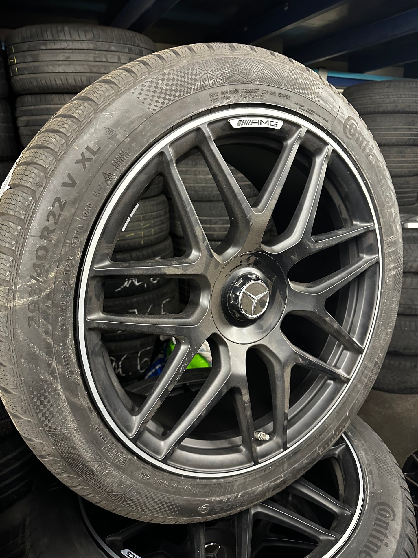 Нови Оригинал Mercedes G63 AMG G klasse 22 Zoll  Г класа W463 22 цола AMG джанти зимен комплект зимни гуми