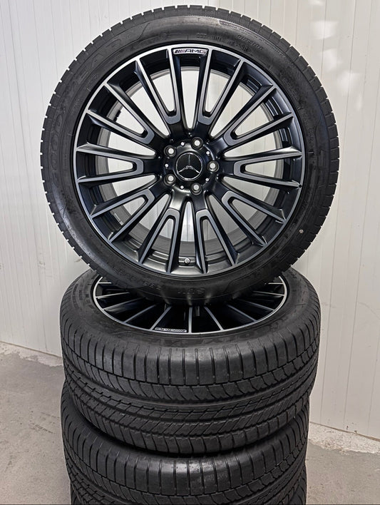 Като Нови Оригинал Mercedes G63 AMG G klasse W463 W465 22 Zoll Г класа W463 W465 22 цола AMG джанти летен комплект летни гуми