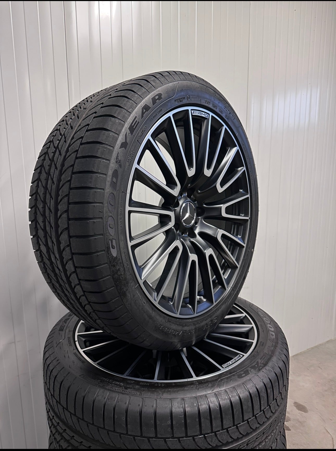 Като Нови Оригинал Mercedes G63 AMG G klasse W463 W465 22 Zoll Г класа W463 W465 22 цола AMG джанти летен комплект летни гуми