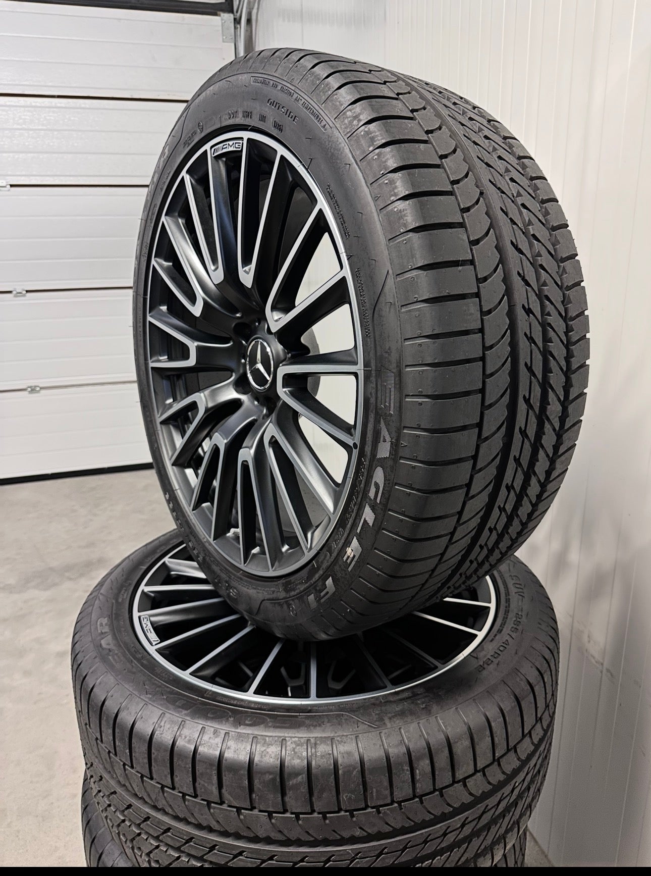 Като Нови Оригинал Mercedes G63 AMG G klasse W463 W465 22 Zoll Г класа W463 W465 22 цола AMG джанти летен комплект летни гуми