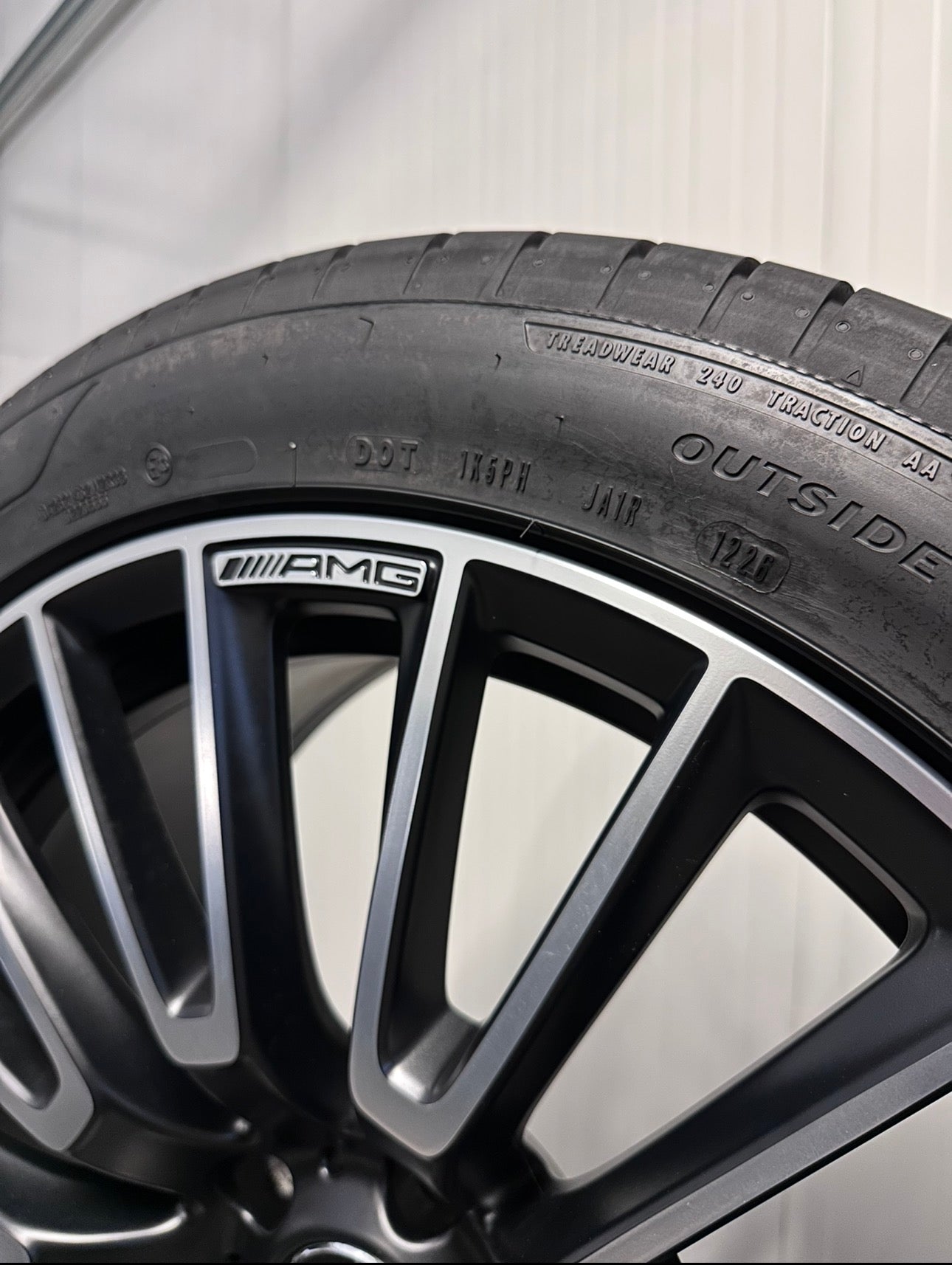 Като Нови Оригинал Mercedes G63 AMG G klasse W463 W465 22 Zoll Г класа W463 W465 22 цола AMG джанти летен комплект летни гуми