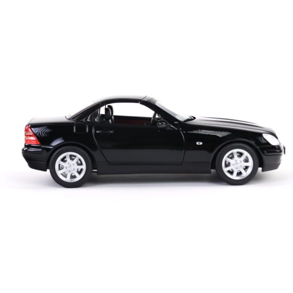 Mercedes Benz SLK 200 R170 Cabrio black 1:18 NOREV B66040714 Мерцедес Бенц СЛК 200 Кабрио черен отваряем