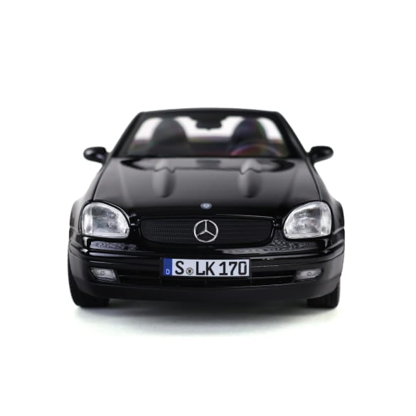 Mercedes Benz SLK 200 R170 Cabrio black 1:18 NOREV B66040714 Мерцедес Бенц СЛК 200 Кабрио черен отваряем
