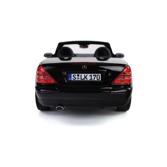 Mercedes Benz SLK 200 R170 Cabrio black 1:18 NOREV B66040714 Мерцедес Бенц СЛК 200 Кабрио черен отваряем