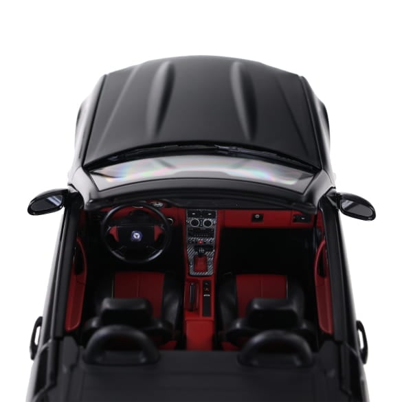 Mercedes Benz SLK 200 R170 Cabrio black 1:18 NOREV B66040714 Мерцедес Бенц СЛК 200 Кабрио черен отваряем