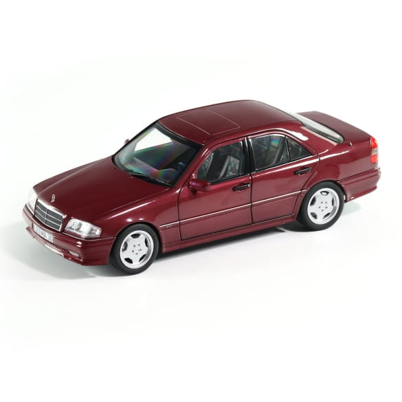Mercedes Benz C Klasse C36 AMG W202 rot Limited 2000 1:18 NOREV B66040706 Мерцедес Бенц Ц Класа червен отваряем Лимитирана 2000