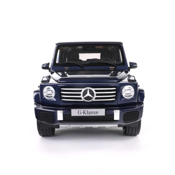 Mercedes Benz G Klasse W465 blue 1:18 NOREV B66960663 Мерцедес Бенц Г Класа син отваряем
