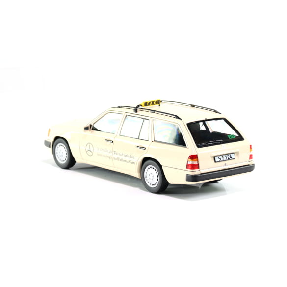 Mercedes Benz E Klasse Taxi W124 300D Limited 1000 1:18 NOREV B66040702 Мерцедес Бенц Е Класа Такси 300Д отваряем Лимитирана 1000
