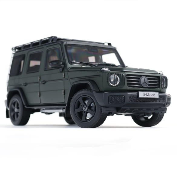 Mercedes Benz G Klasse W465 oliv magno 1:18 NOREV B66960662 Мерцедес Бенц Г Класа зелен отваряем