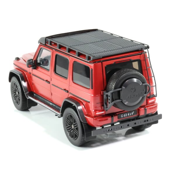 Mercedes Benz G63 4x4 G Klasse AMG rot 1:18 NOREV B66961113 Мерцедес Бенц Г Класа 4х4 червен отваряем